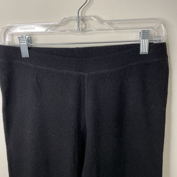 Neiman Marcus Black Cashmere Collection Leggings Womens Sz Large - 28 Waist - Picture 10 of 15